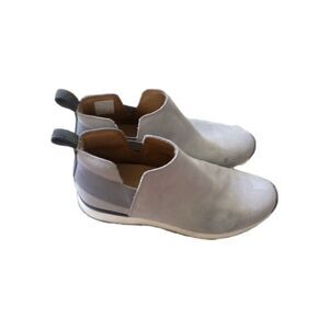 Vionic Cece Casual Pull On Ankle Sneaker Boot Women's Sz 10M Gray  Leather Read